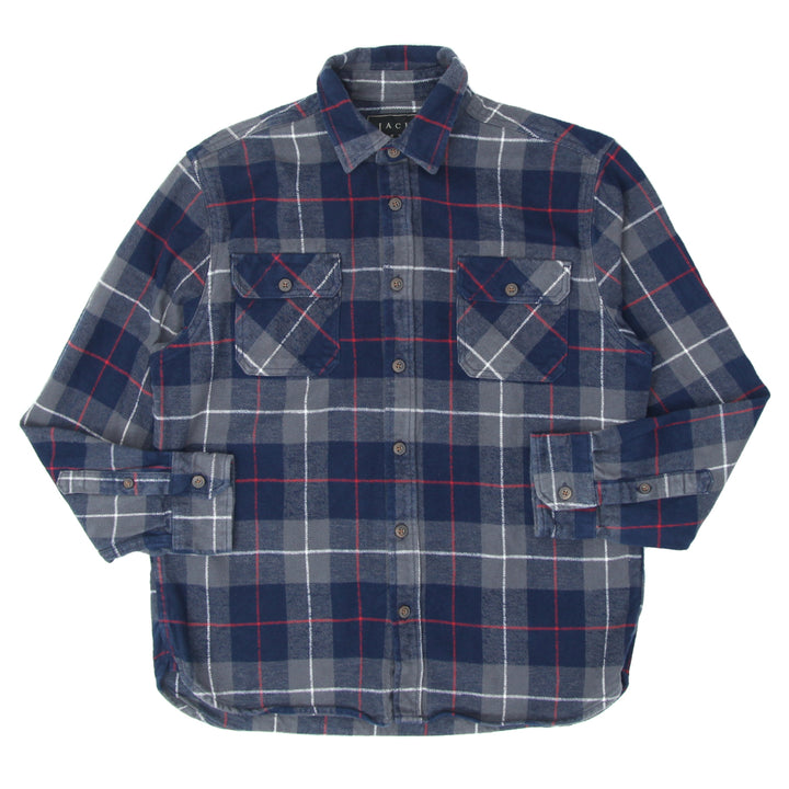 Mens Jachs New York Heavyweight Plaid Flannel Shirt