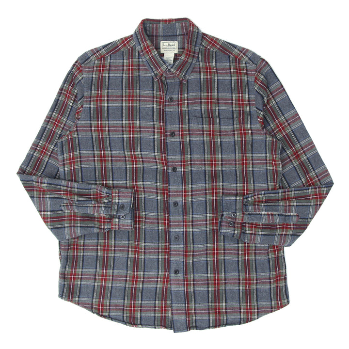 Mens L.L.Bean Traditional Fit Flannel Shirt