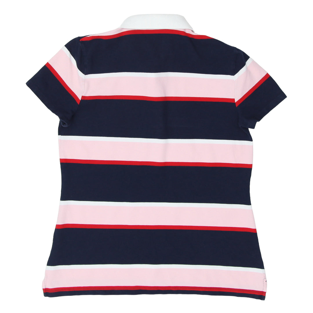 Ladies Tommy Hilfiger Classic Fit Stripe Collar T-Shirt