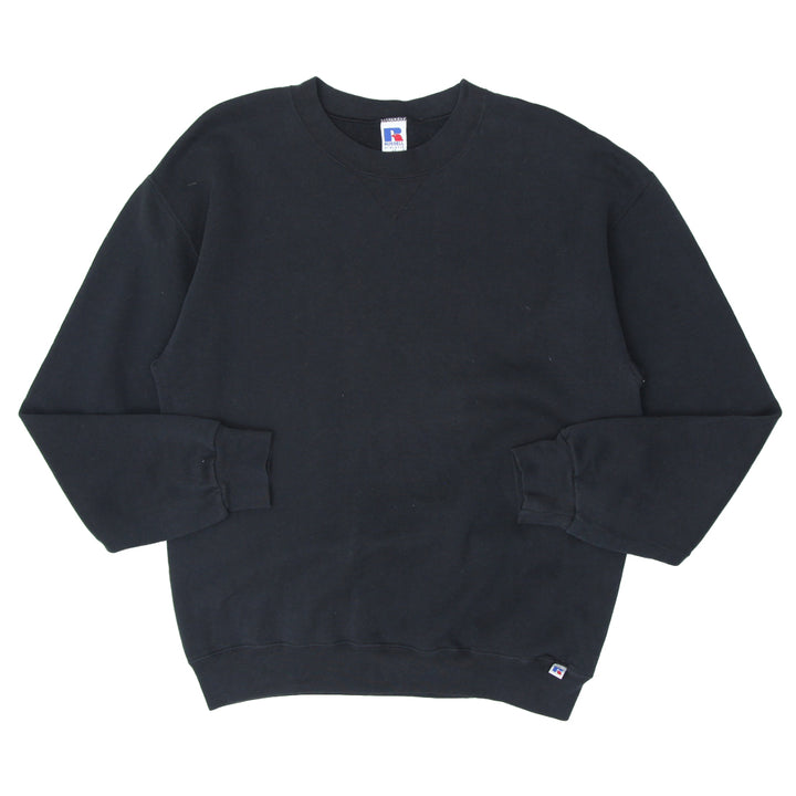 Vintage Russell Athletic Black Crewneck Sweatshirt