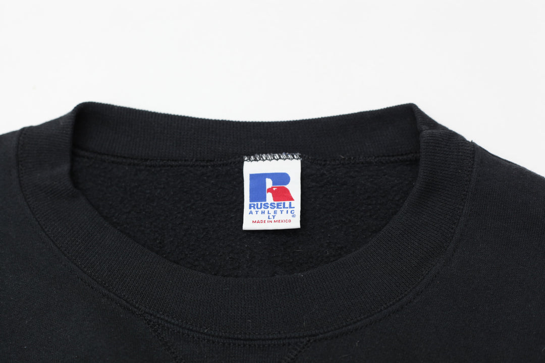 Vintage Russell Athletic Black Crewneck Sweatshirt