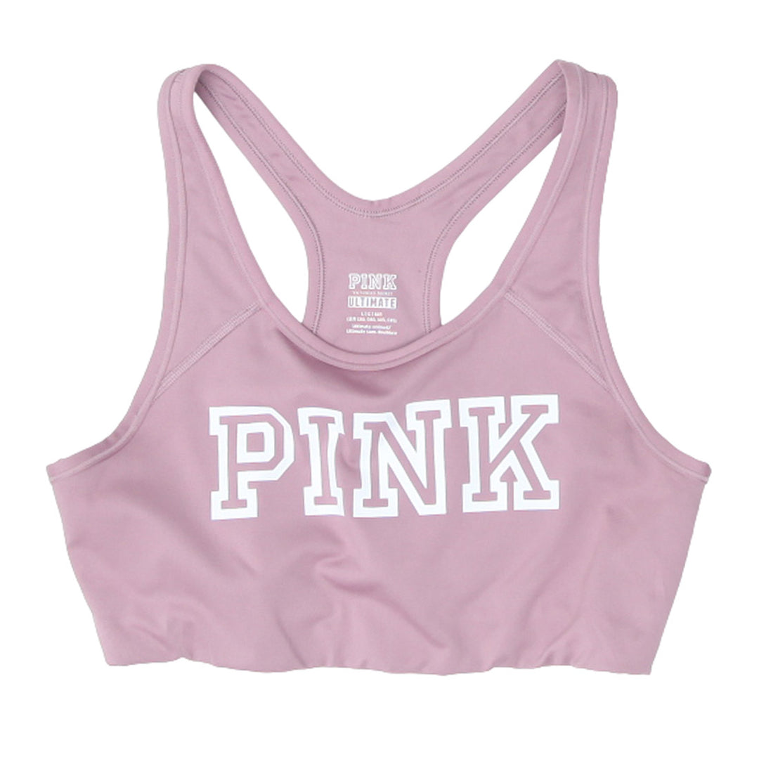 Ladies Pink Victoria Secret Ultimate Sports Bra