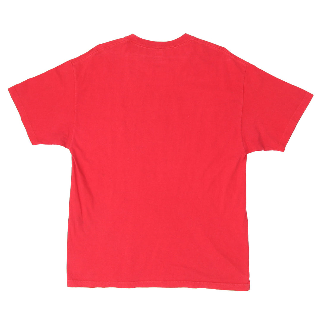 Retro Mens Diamond Supply Co. Red Crewneck T-Shirt