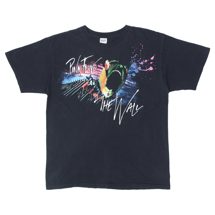 Mens Pink Floyd The Wall T-Shirt Black Anvil Large