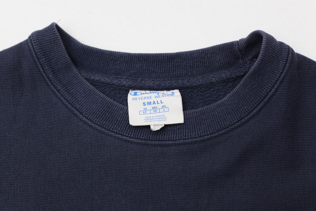 Vintage Champion Reverse Weave Logo Embroidered Crewneck Sweatshirt