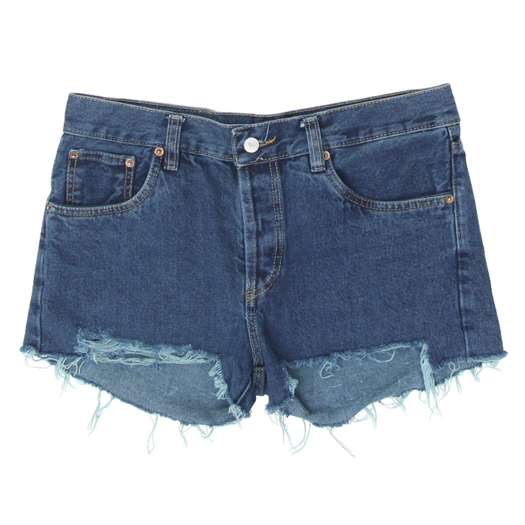 Ladies Levi Strauss # 501 Button Fly Denim Shorts