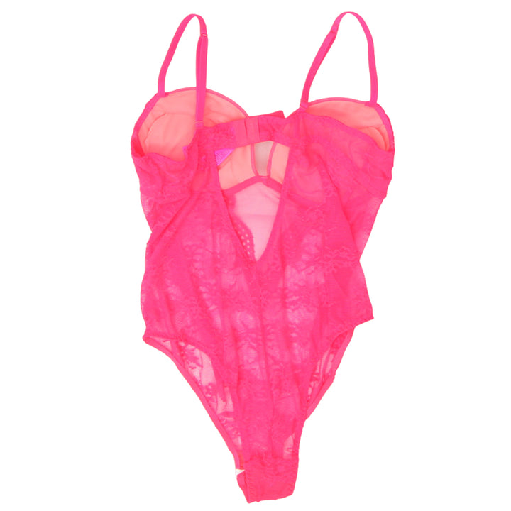 Ladies La Senza Push Up Padded Lace Bodysuit