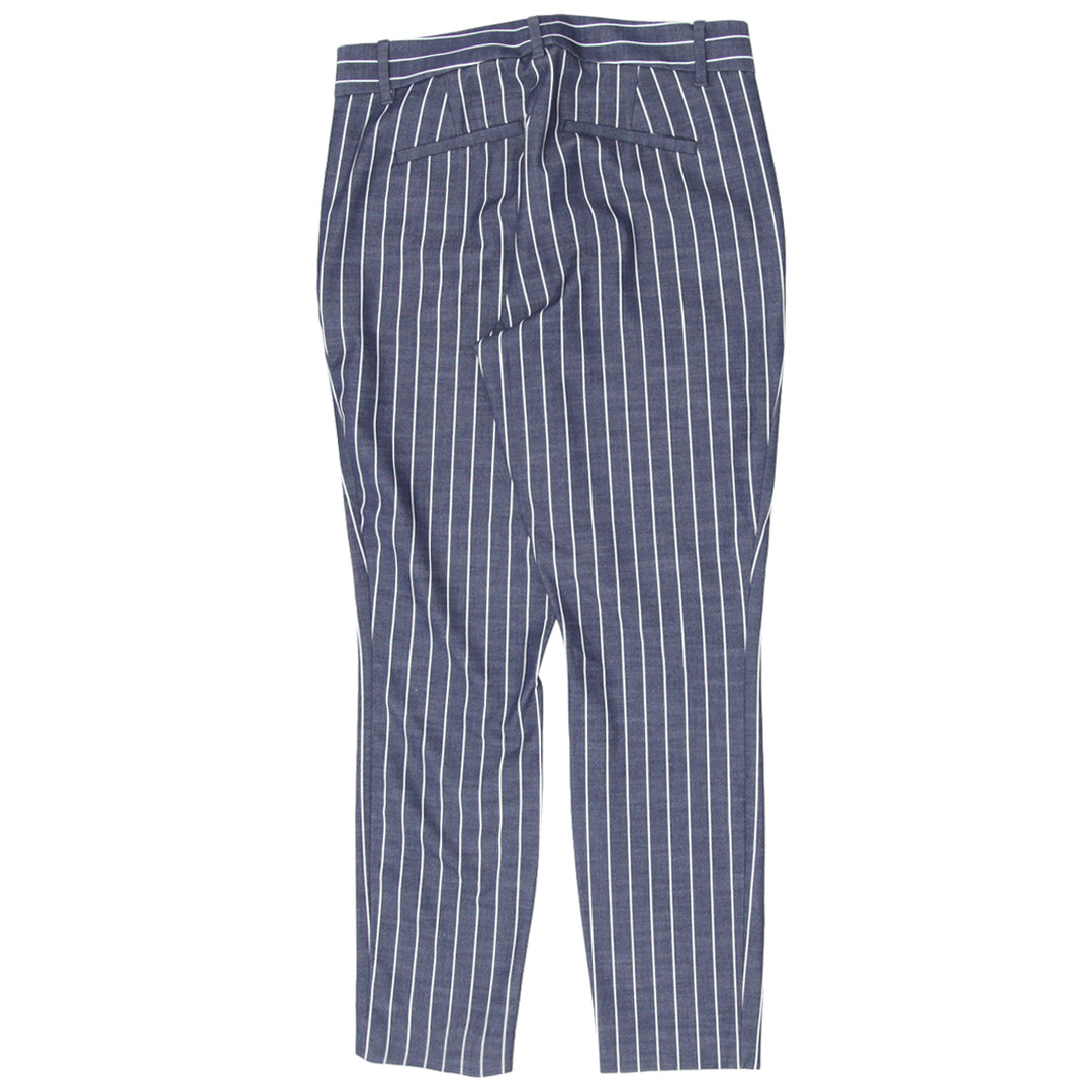 Ladies GAP Stripe Signature Skinny Ankle Pants