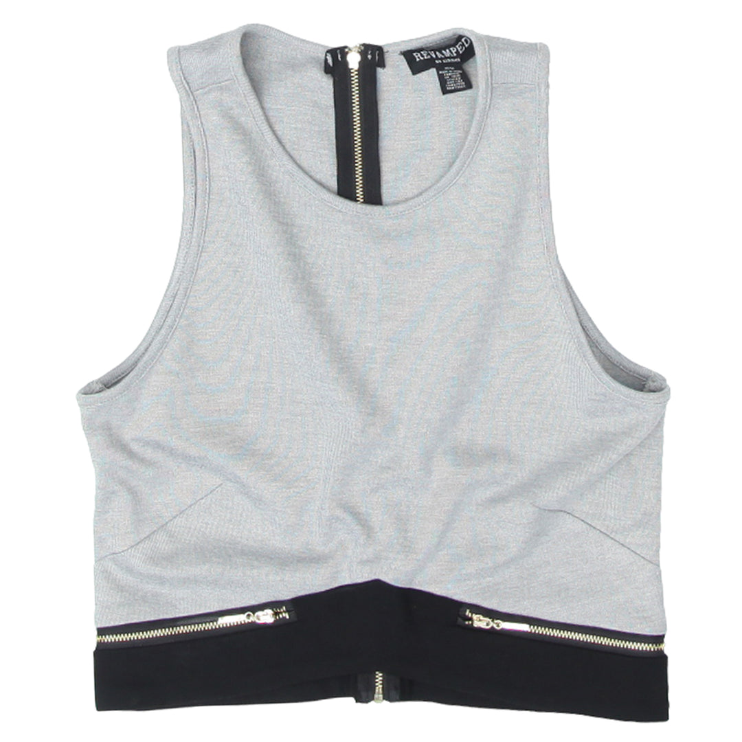 Ladies Revamped Sleeveless Crop Top