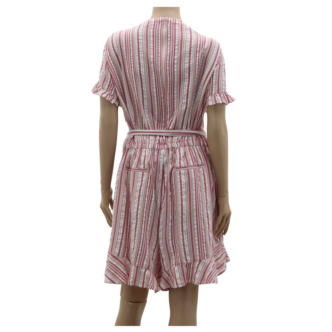 Ladies LOFT Plus Stripe Rompers