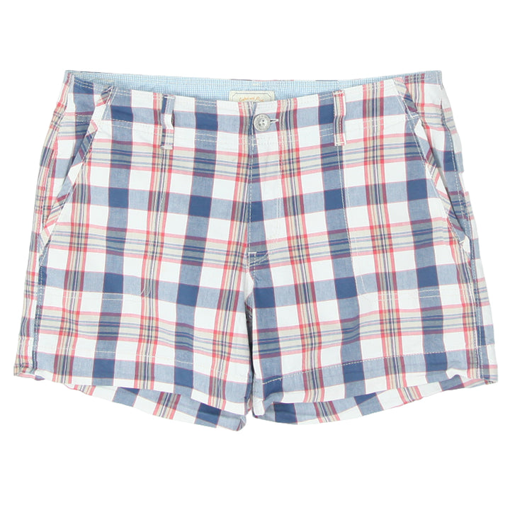 Ladies Levi Strauss Plaid Casual Shorts