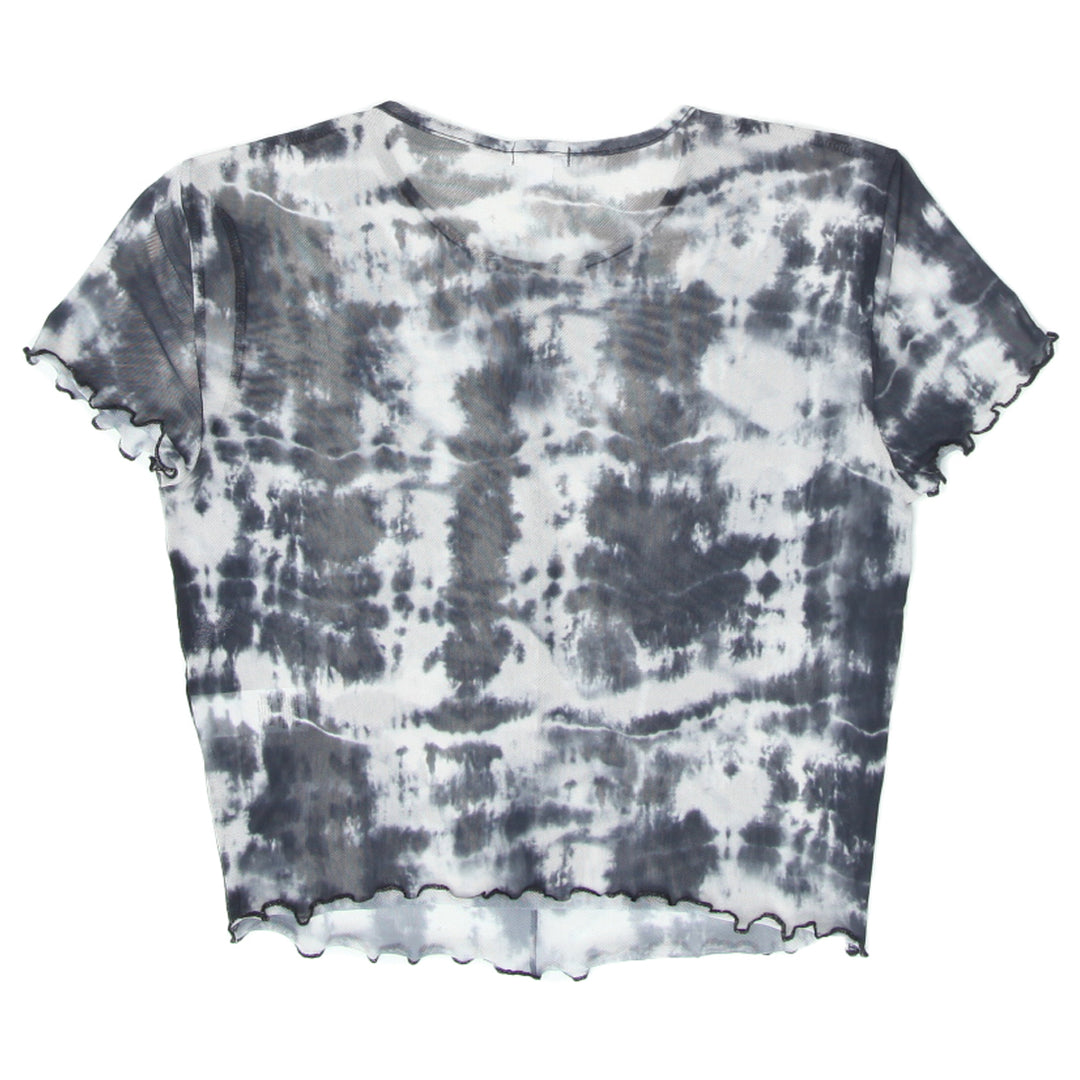 Ladies Mesh Tie Dye Top