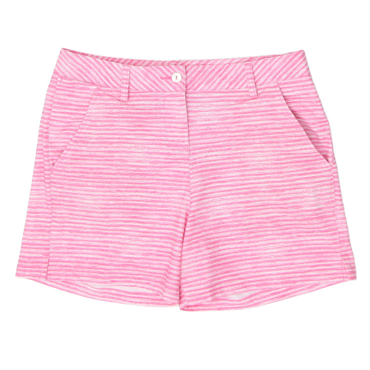 Ladies Puma Pink Stripe Shorts