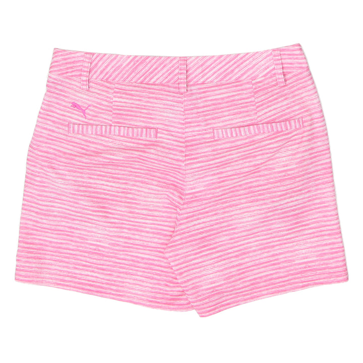 Ladies Puma Pink Stripe Shorts