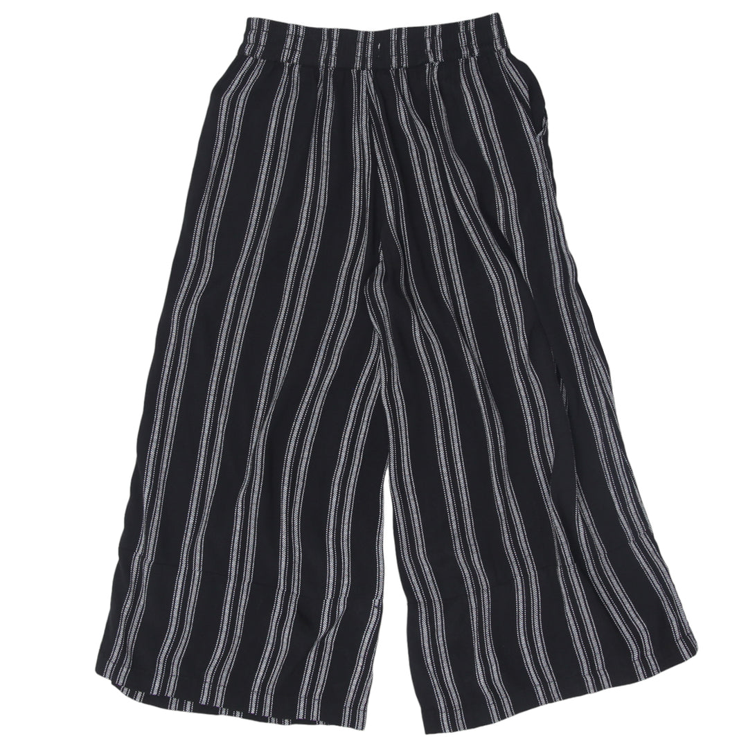 Ladies Silence + Noise Stripe Culottes Pants