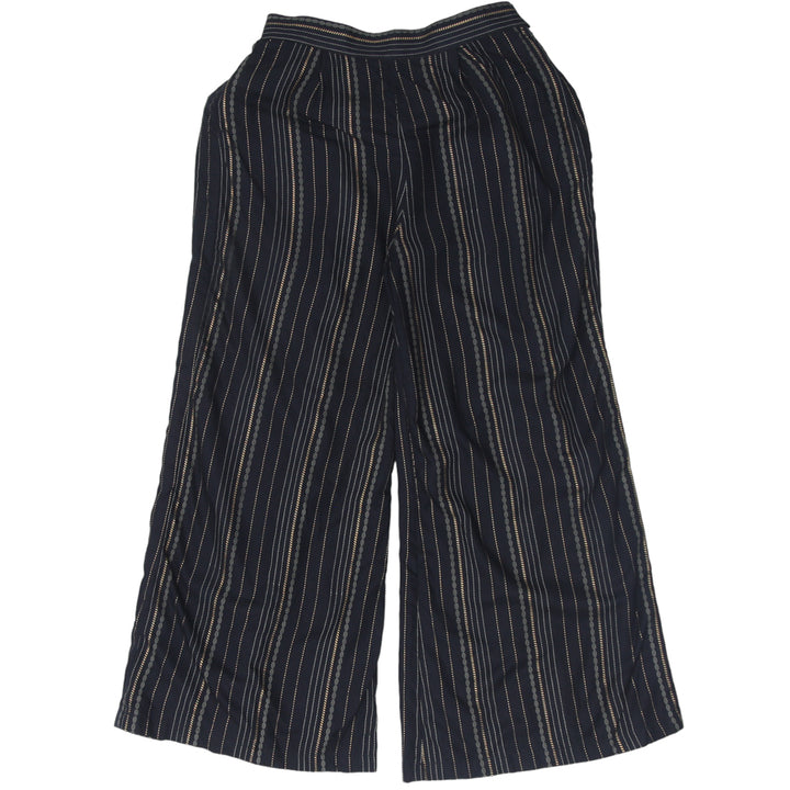 Ladies Stripe Culottes Pants