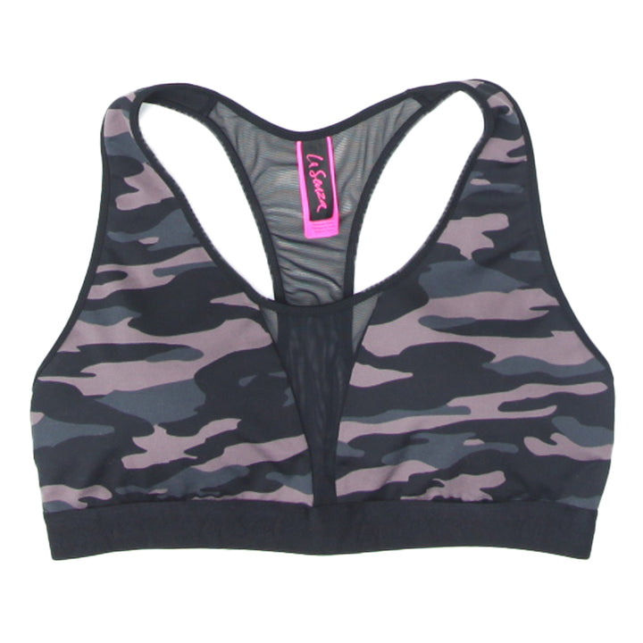 Ladies La Senza Camo Padded Sports Bra