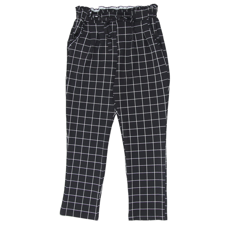 Ladies Soho Apparel Square Print Ankle Pants