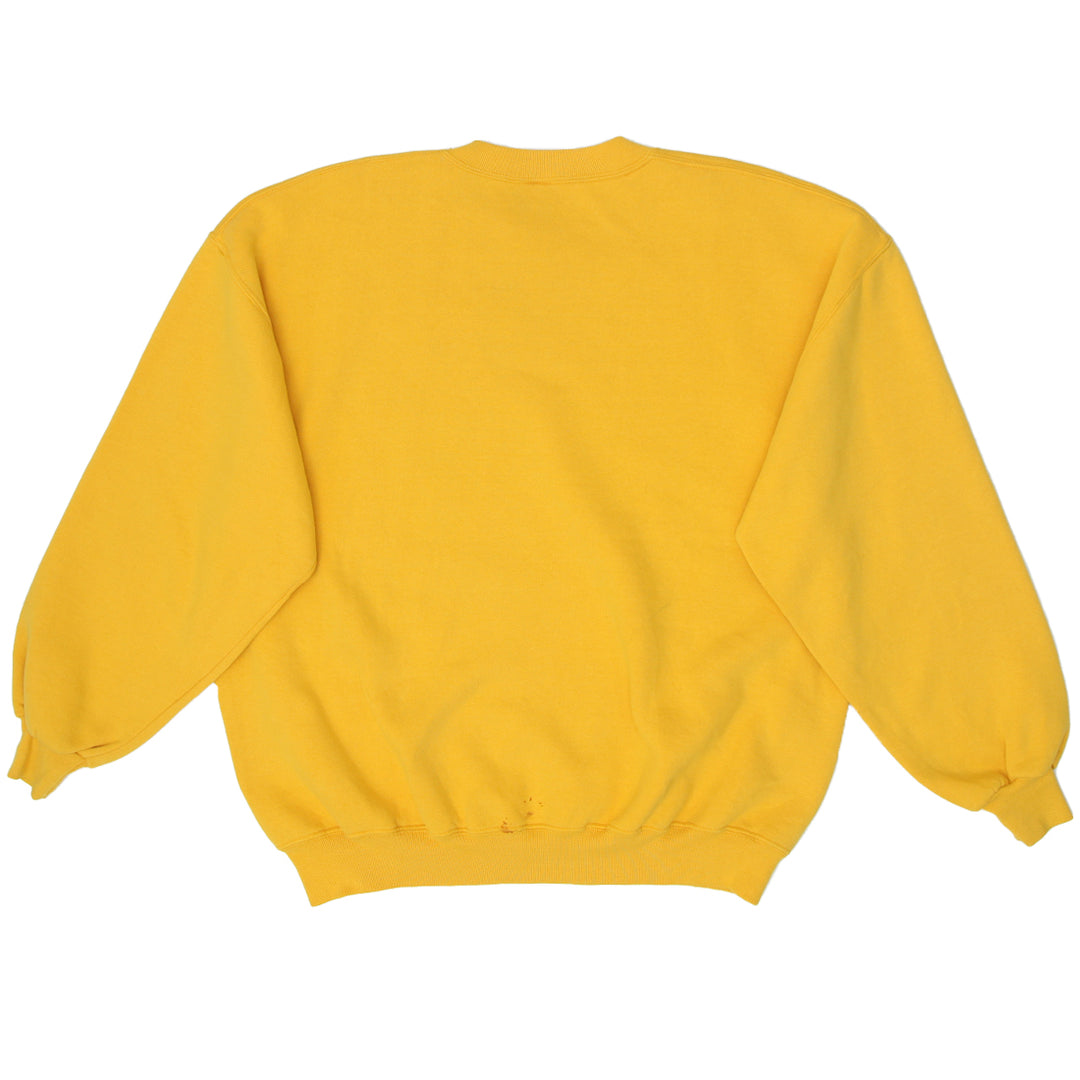 Vintage Russell Athletic SVS Yellow Crewneck Sweatshirt Made In USA