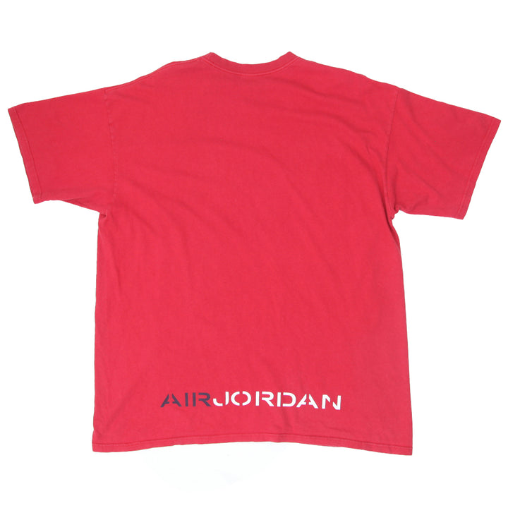 Mens Air Jordan # 23 Red Crewneck T-Shirt