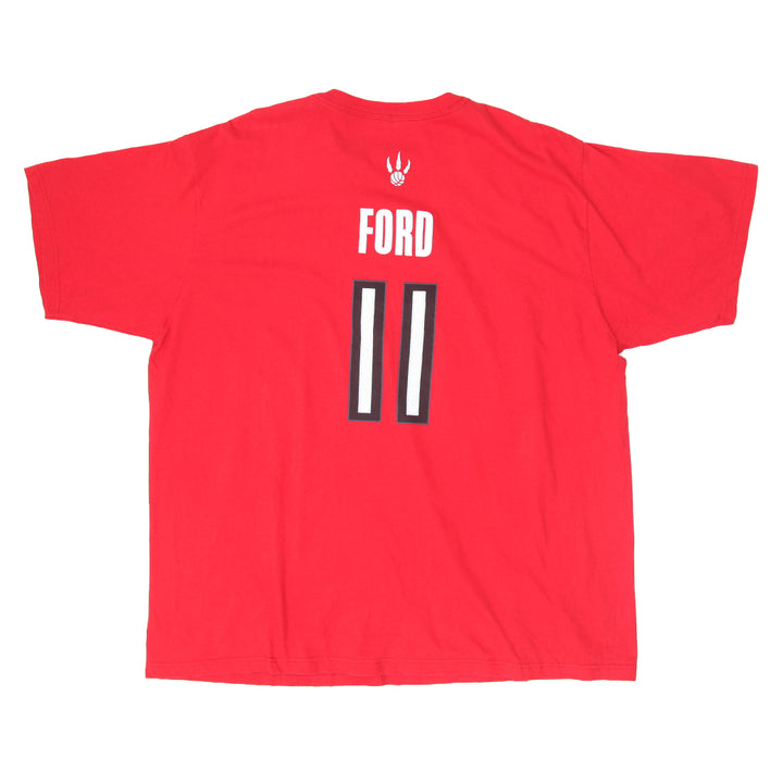 Mens Adidas Toronto Raptors Ford # 11 NBA T-Shirt