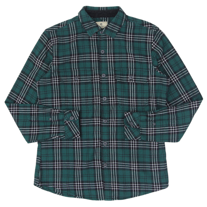 Mens Wind River Plaid Flannel Shirt