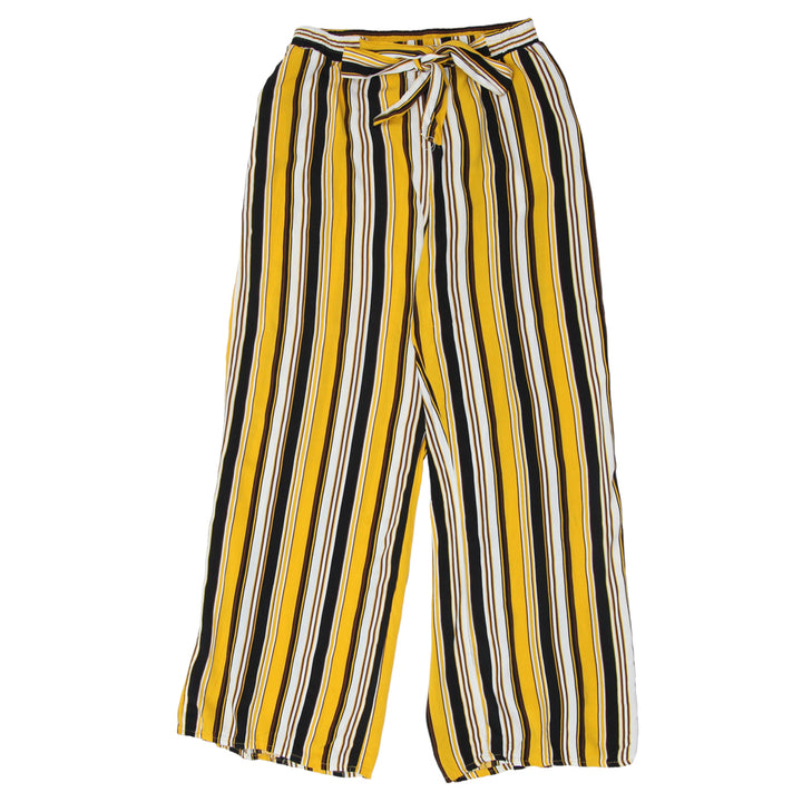 Ladies U2B Stripe Wide Leg Pants