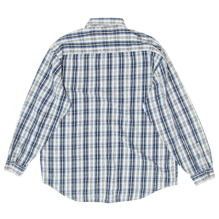 Mens Levi Strauss Plaid long Sleeve Pocket Shirt