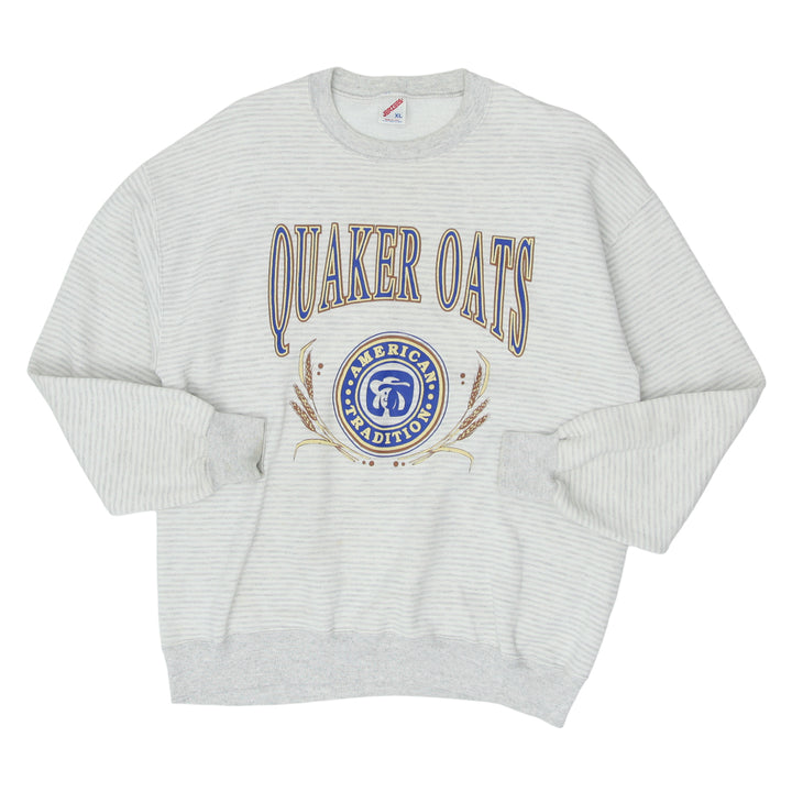 Vintage Quaker Oats American Tradition Sweatshirt Made In USA