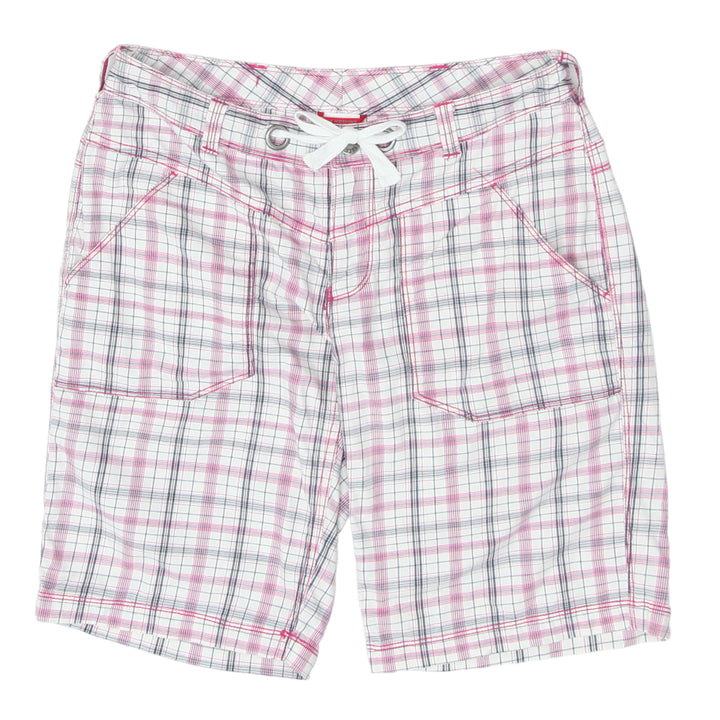 Ladies The North Face Checkered Shorts