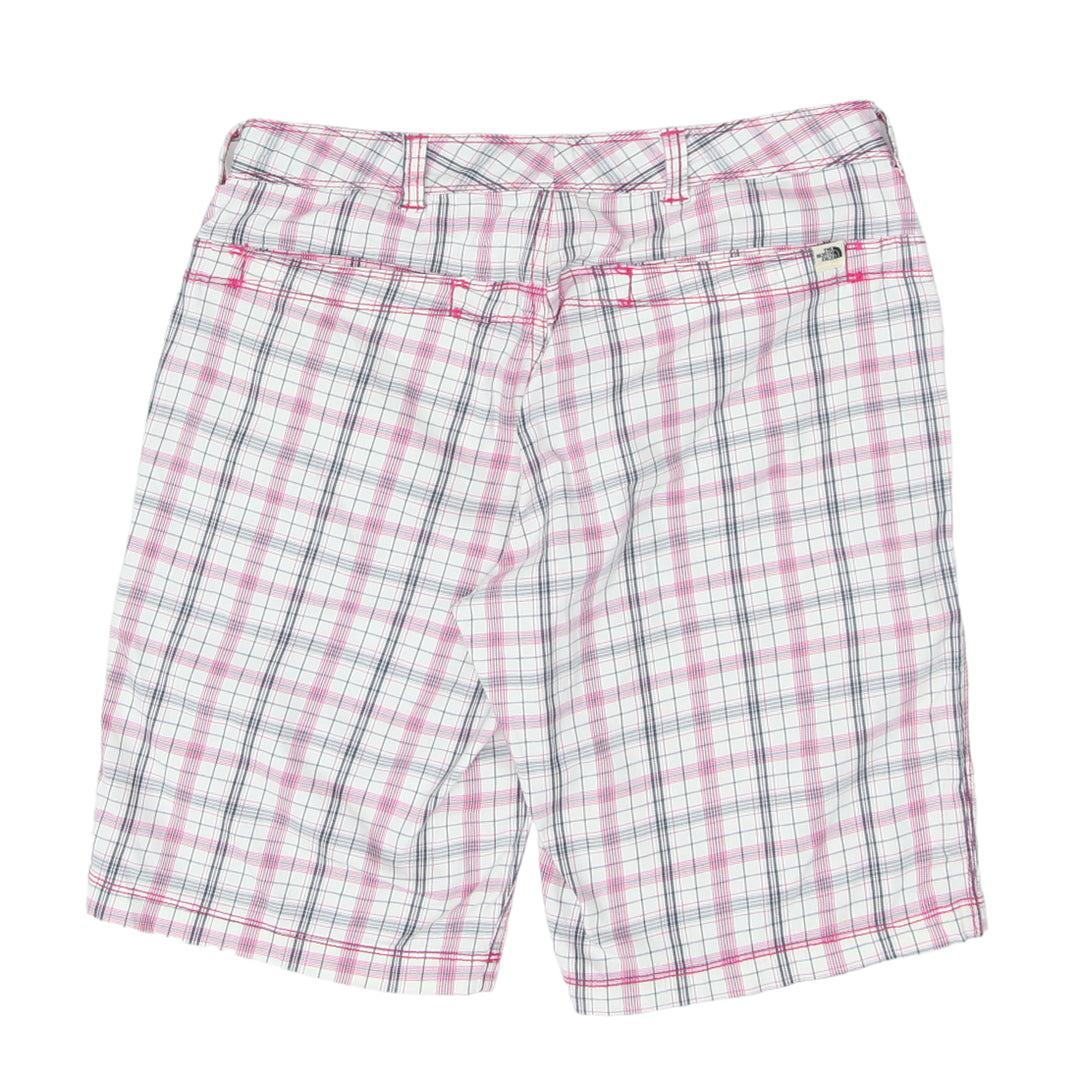 Ladies The North Face Checkered Shorts