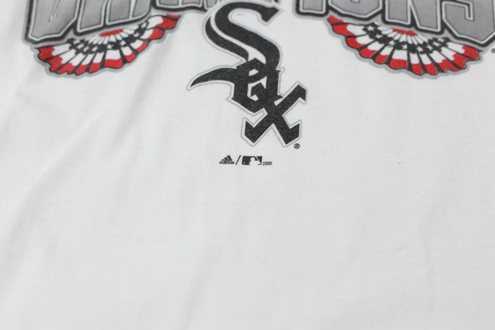 2005 Vintage Adidas Chicago White Sox World Series Champions T-Shirt 2XL