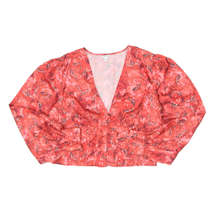 Ladies Guess Floral Long Sleeve Top