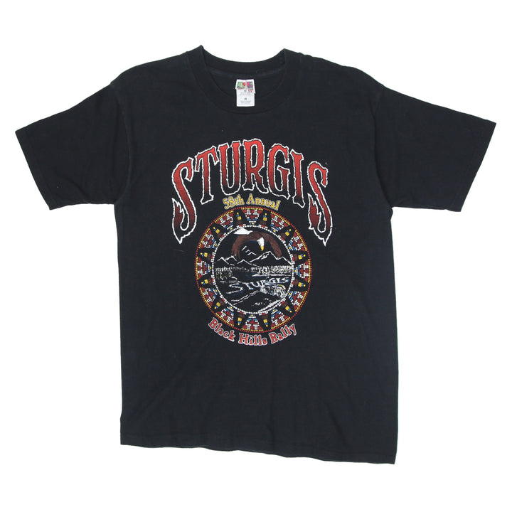 Vintage Sturgis 58th Annual Black Hills Rally T-Shirt Black Large