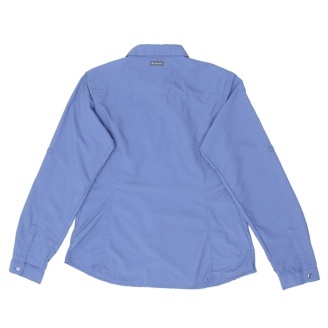 Ladies Columbia Omi-Shade Pocket Long Sleeve Shirt Blouse