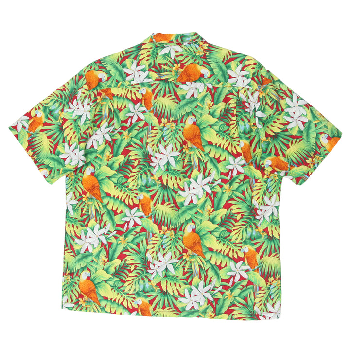 Mens Ho Aloha Printed Short Sleeve Hawaiian Shirt