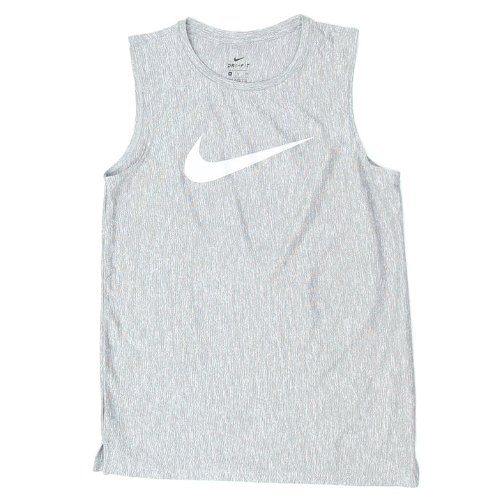 Youth Boys Nike Logo Sleeveless Sports T-Shirt