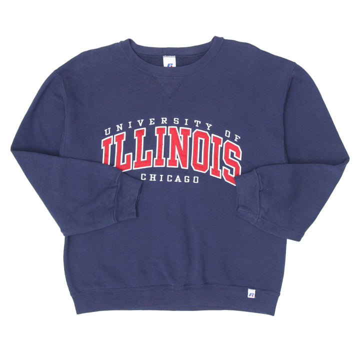 Vintage Russell Athletic University Of Illinois Chicago Crewneck Sweatshirt