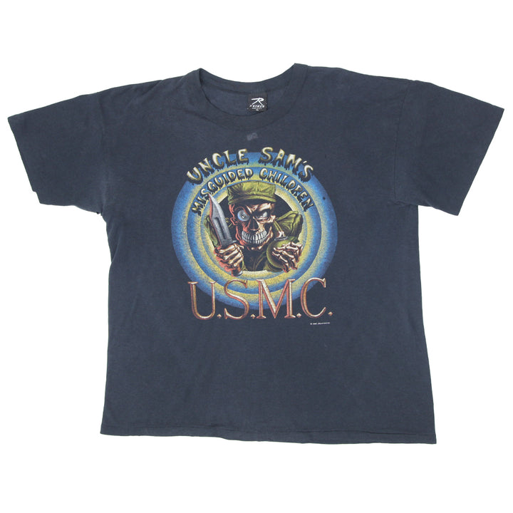 1990 Vintage Uncle Sam's Misguided Children T-Shirt Single Stitch Made In USA