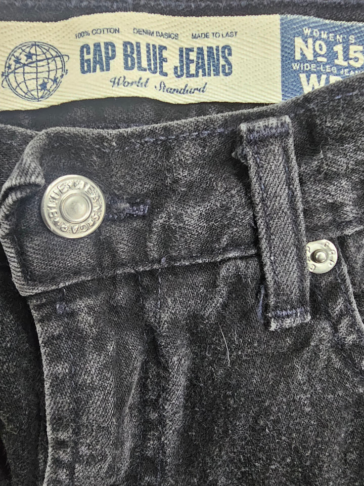 Vintage GAP Blue Jeans High Waist Wide Leg Jeans Made In USA