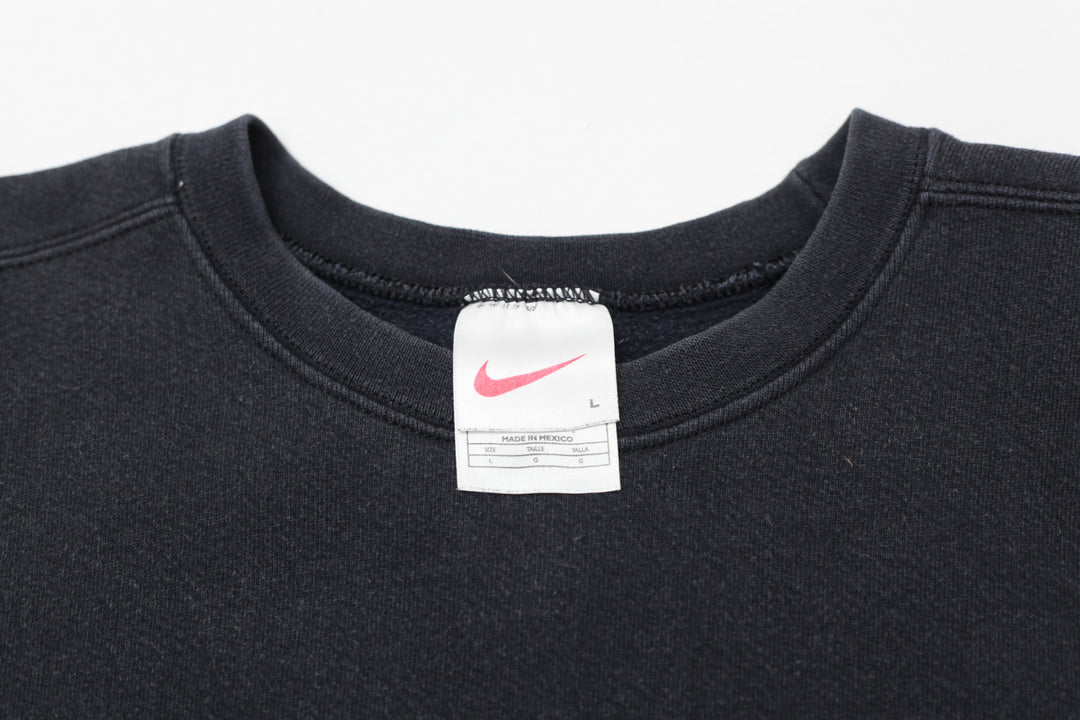 Vintage Nike 90's Swoosh Embroidered Crewneck Sweatshirt