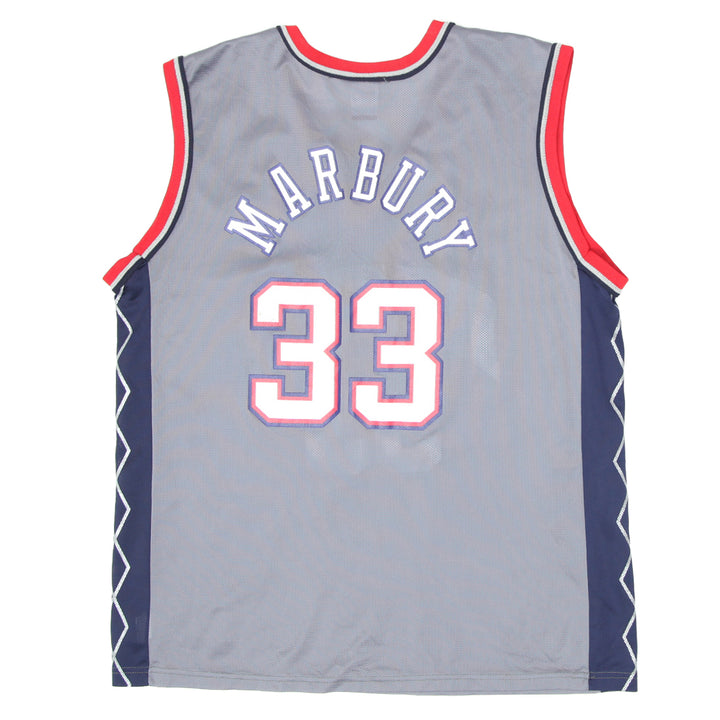 Vintage Champion NBA New Jersey Stephon Marbury #33 Mens Jersey