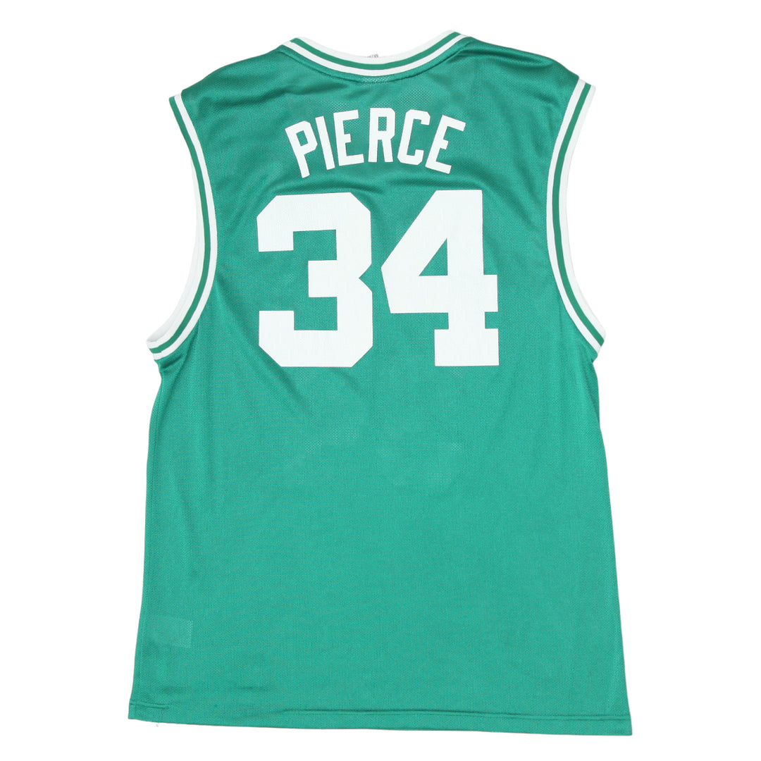 Mens Reebok NBA Boston Celtics Pierce # 34 Basketball Jersey
