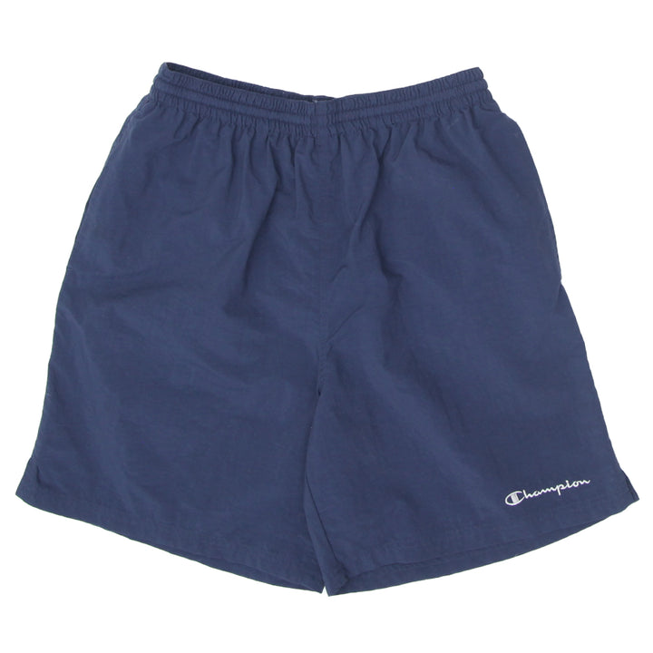 Mens Champion Logo Embroidered Nylon Shorts