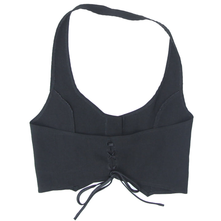 Y2K Ladies Halter Waistcoat