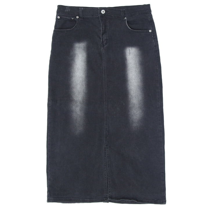 Y2K Defuze Long Denim Skirt