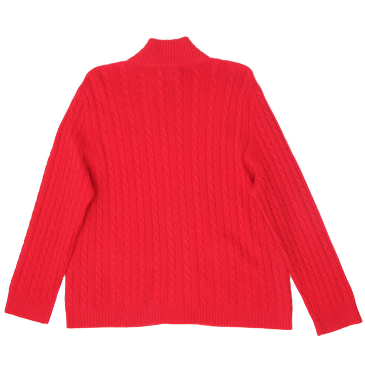 Ladies Lauren Ralph Lauren Full Zip Cashmere Sweater