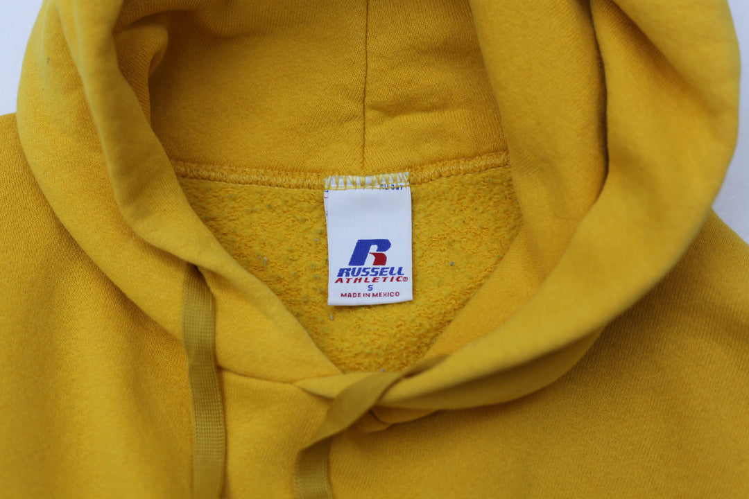 Vintage Russell Athletic Yellow Pullover Hoodie