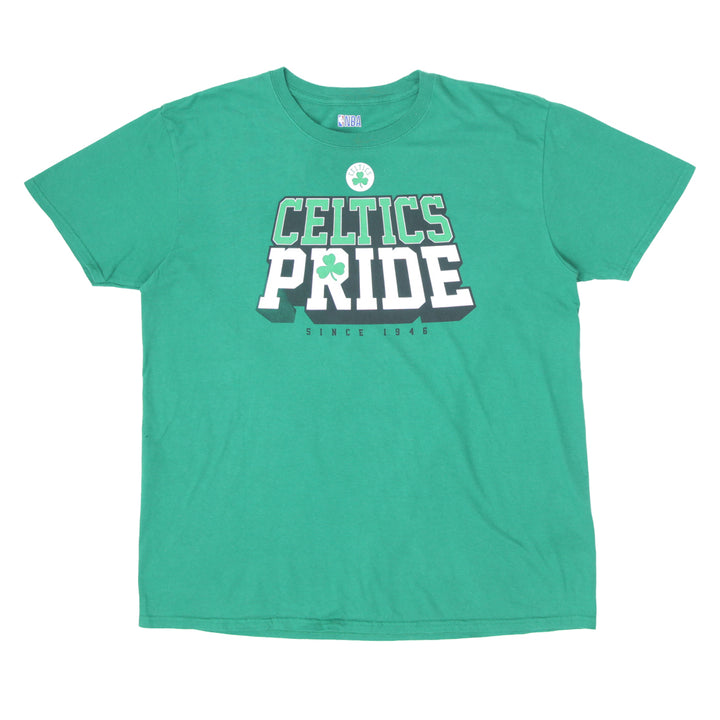 Mens NBA Celtics Pride Green T-Shirt