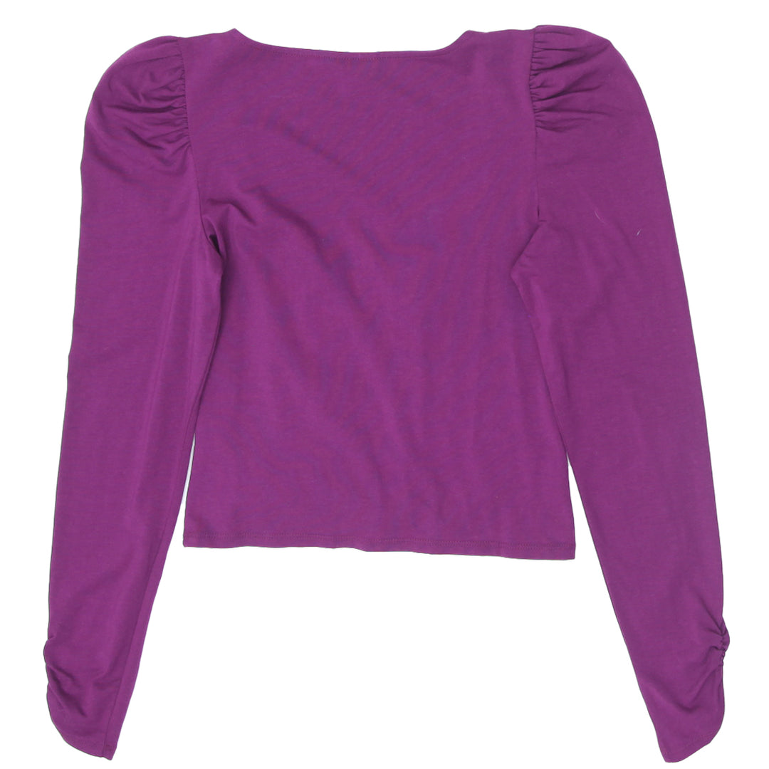 Ladies Guess Drawstring Long Sleeve Top